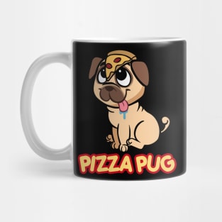 pizza pug dog Mug